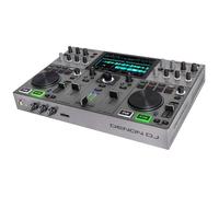 Denon DJ PRIME GO+, contrôleur DJ et mixeur portable avec séparation Stems, 2 platines, Wi-Fi, Bluetooth, contrôle de l'éclairage, écran tactile 7"