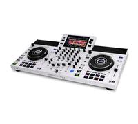 Denon DJ SC LIVE 4 WHITE Controleur DJ autonome avec Stems sur 4 Platines, Wi-Fi, Haut-Parleurs intégrés, compatible Serato DJ et Virtual DJ