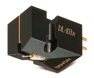Denon DL-103R Cellule Phono à Bobine Mobile, Son Haute Qualité - Noir | Son haut de gamme, cellule MC, 0,25 mV, Réponse en fréquence 20 Hz - 45 kHz