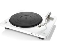 Denon DP-450USB - Platine vinyle audio à entraînement par courroie - manuelle - blanche - courroie en V - caoutchouc - 33 1/3, Denon
