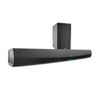 Denon HEOS HomeCinema, 2.1 canaux/canaux, DTS, Dolby Digital, Dolby Digital Plus, 2 cm, Noir, AAC, MP3, WMA, avec ou sans fil