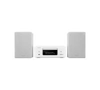 Denon Mini-chaîne home cinéma, système audio stéréo, puissance nominale de 2x65 watts, lecteur CD, FM, réception DAB, (N-12DABWTE2)