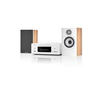 Mini chaîne HiFi - DENON - RCD-N12DAB - Haut-parleurs BW607OAK - Bluetooth - DAB/DAB+/FM