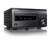 Micro-système Denon D-M41DAB - Lecteur CD/MP3, radio numérique DAB/DAB+/AM/FM, Bluetooth - 60W - Noir