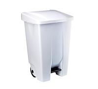Denox Conteneur Sélectif, 80 L, Blanc