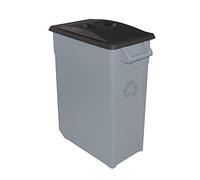 Denox Conteneur Zeus Fermé, 65 L, Noir