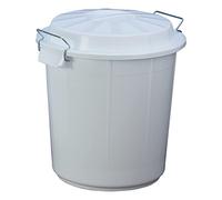 Denox DEN083 Seau Industriel 70 l Blanc, Ø 495 x 585 mm