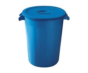 Denox DEN088 Seau Industriel 100 litres. Couleurs, Bleu, diamètre 515 x 670 mm