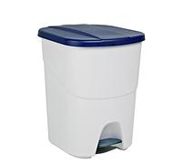 Denox DEN106 Pédale écologique 40 litres, Bleu, 393 x 352 x 470 mm