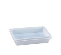 Denox Lot de 2 cuves rectangulaires 6 L | Bacs alimentaires professionnels | Robustes et compatibles lave-vaisselle