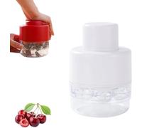 Dénoyauteur à cerises 7 trous, version améliorée 2025, dénoyauteur rapide et polyvalent, idéal pour les desserts, confitures, aubépine, jus et raisins.
