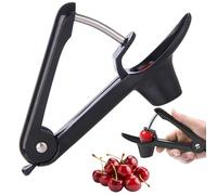 Dénoyauteur à cerises et à olives, Dénoyauteur de Cerises Manuel, Cherry Pitter, Denoyauteur Cerise Et Prune, dénoyauteur en acier inoxydable, pour Enlever Olives, Cerises, Dattes Rouges