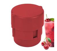 Dénoyauteur à cerises multi-cerises - Gadgets de cuisine - Outils de dessécheur à main - Design poussoir pour fruits, jujube, raisin, confiture, intérieur et extérieur