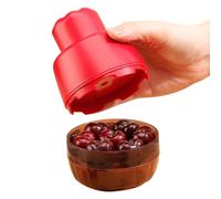 Dénoyauteur À Cerises Multifonction 7 Trous À Main Amovible Avec Bac
