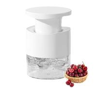 Dénoyauteur à Cerises | Séparateur 7 Trous pour Petits Fruits - Dénoyauteur à à Pression - pour Comptoir de Cuisine, Usage en Restaurant, Bar, Soirées, Réunions, Préparation de Jus et