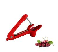 Denoyauteur Cerise Et Prune,Acier Cerises Prunes Fruits Dénoyauteur Manuel Multifonctionnel Ménage,Inoxydable Denoyauteur Olives Portable Plastique Cuisine pour Fruit Dénoyauteurs (rose)