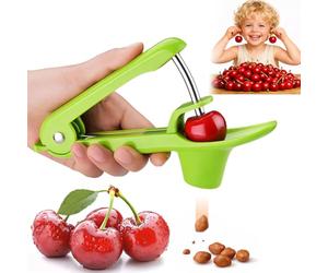 Denoyauteur Cerise et Prune, Dénoyauteur Multifunction, Dénoyauteur de Cerises, épépineuse pour Retirer Rapidement les Noyaux des Fruits, Fruit Denoyauteurs pour les Fruits à Noyau