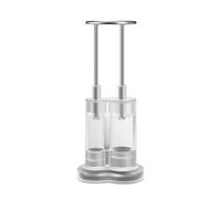 Dénoyauteur d' et de cerises en acier inoxydable épais à double trou pour enlever les fruits à pression, petit et grand, ustensiles de cuisine pour cuisiner à la maison et préparer des aliments