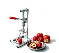 Dénoyauteur Daubépine, Éplucheur De Fruits Et Dénoyauteur De Cerises Manuel En Acier Inoxydable Avec 2 Lames Interchangeables, Diamètre 1/1,2 Cm, Ressort De Rappel, Utilisation Facile, Idéal