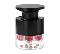 Dénoyauteur de Cerises à 7 Trous avec Protège-Éclaboussures et Libération Rapide, extracteur de noyaux portable pour cerises et fruits, ustensile de cuisine pour maison, voyage, plein air