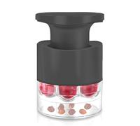 Dénoyauteur de cerises à 7 trous, outil multifonction amélioré (noir)
