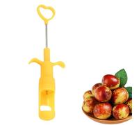 Dénoyauteur de cerises, dénoyauteur d', dénoyauteur de dattes, outil dénoyauteur en polypropylène avec poignée en forme de cœur, outil de dénoyautage de prunes pour dattes rouges, noyaux de