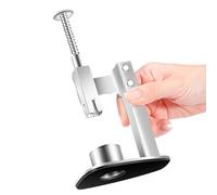 Dénoyauteur de cerises en acier inoxydable rouge pour pommes de terre - Outil de cuisine pour fruits prunes, pâtisserie, camping, pique-nique en plein air