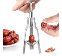 Dénoyauteur de cerises manuel à ressort pour dates, piments, dénoyautage efficace des fruits