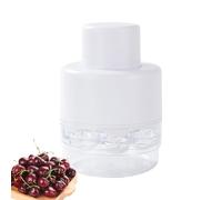 Dénoyauteur de cerises, outil à libération rapide avec protection contre les éclaboussures | Dénoyauteur de fruits portable avec protection anti-éclaboussures Gagnez du temps Ustensiles de cuisine