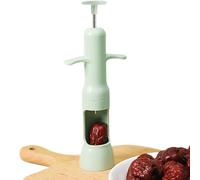Dénoyauteur de cerises - Outil pour la maison et le restaurant | Décapant les d'aubépine | Accessoire de cuisine antidérapant pour aubépine de prune, baies de jujube, dattes rouges à domicile