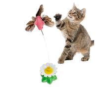 d'Enrichissement pour Chat Canne À Chat Électrique À Ventouse Oiseau Volant