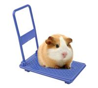 d'Enrichissement pour Hamster Lit Chariot Pliable avec Roues pour Nid