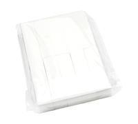 Dense Unguis Polishing Block 4 Face Hominy Tall Flexible White For Homestudio Use Ergonomic Unguis Art Polishing Tool