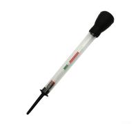 Densimètre de fluide de voiture pour batterie 1100-1300 hydromètre avec thermomètre pour un test précis de l'état des électrolytes 28 cm