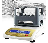 Densimètre Électronique For Solides Testeur De Pureté De L'or Mesure Précise À 0,01 G Avec Imprimante 600K Non Destructif For L'or L'argent Platine Et Métaux Précieux(300k)