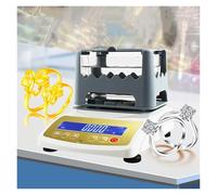 Densitomètre en métal précieux 300 g/600 g/1200 g (0,01/0,001 g) Testeur de vrais faux tests platine pureté densité d'or K argent(300g(0.01 Accuracy)