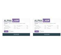 Densmore - ALPHALARM - Vision - Oméga 3, Zinc, Vitamines C - Cure 2 mois (Lot de 2)