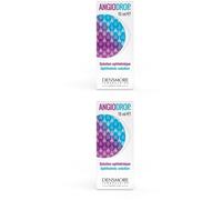 Densmore Angiodrop® Solution ophtalmique - Sécheresse de l'œil 15 mL Gouttes Ophtalmiques 2x15 ml