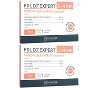 Densmore Folic'Expert® Préconception et grossesse 1 mois Comprimé(S) 2x30 pc(s)