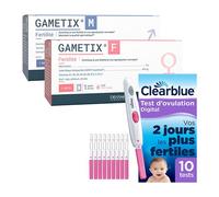 Densmore Gametix F + M et Clearblue Test d'Ovulation digital Fertilité, Conception du couple, Grossesse