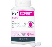 Densmore Complément Myo'Expert 4000mg myo inositol 60 comprimés à croquer goût frambroise