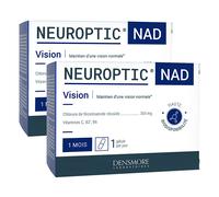 Densmore Neuroptic NAD - Lot de 2 - Maintien d'une vision normale - Nicotinamide riboside - 30 gélules