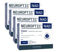Densmore Neuroptic NAD - Lot de 4 - Maintien d'une vision normale - Nicotinamide riboside - 30 gélules