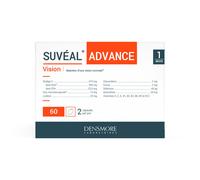 Densmore – Complément vision Suvéal Advance – Oméga‑3 DHA, Lutéine – 60 gél. – Fabriqué en France
