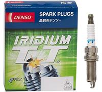 DENSO Bougie d'allumage IXEH22TT avec résistance 1-électrode de masse Électrode centrale à l'iridium Électrode de masse en platine Longueur du filetage: 26,5mm Compatible avec MERCEDES-BENZ, DACIA