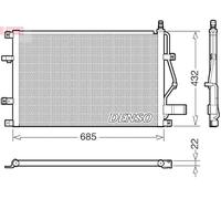 DENSO Condenseur (climatisation) DCN33013