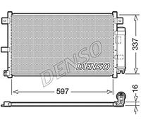 DENSO Condenseur (climatisation) DCN44001