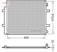 DENSO DCN32073 Condenseur, climatisation