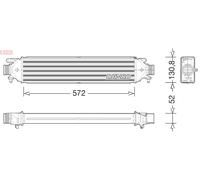 DENSO DIT01008 Intercooler, échangeur pour ALFA ROMEO