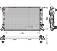 DENSO DRM02023 Radiateur, refroidissement du moteur pour AUDI,PORSCHE